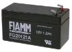 Obrázek Baterie - Fiamm FG20121A (12V/1,2Ah - Faston 187 - 48mm), životnost 5let