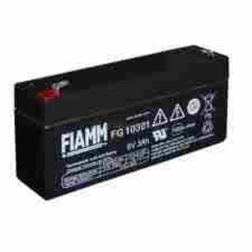 Obrázek Baterie - Fiamm FG10381 (6V/3,8Ah - Faston 187), životnost 5let