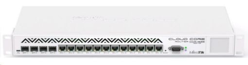 Obrázek MikroTik CloudCoreRouter CCR1036-12G-4S, 1200MHz CPU, 4GB RAM, 12x LAN, 4x SFP, 1x microUSB, vč. L6 licence