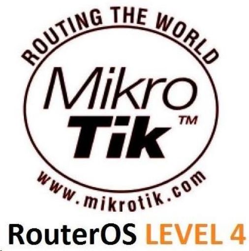 Obrázek MikroTik RouterOS LEVEL 4 licence