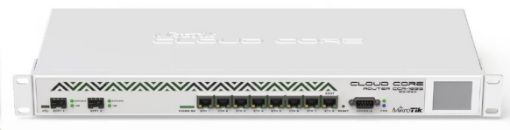 Obrázek MikroTik CloudCoreRouter CCR1036-8G-2S+ rev.2, 1200MHz CPU, 4GB RAM, 8x LAN, 2x SFP+, 1x microUSB, vč. L6 licence