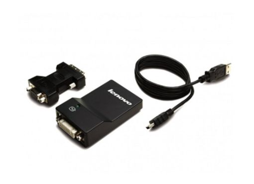 Obrázek LENOVO adaptér USB 3.0 to DVI/VGA Monitor Adapter