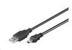 Obrázek PREMIUMCORD Kabel USB 2.0 A-Mini B (5pin) propojovací 5m