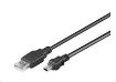 Obrázek PREMIUMCORD Kabel USB 2.0 A-Mini B (5pin) propojovací 5m