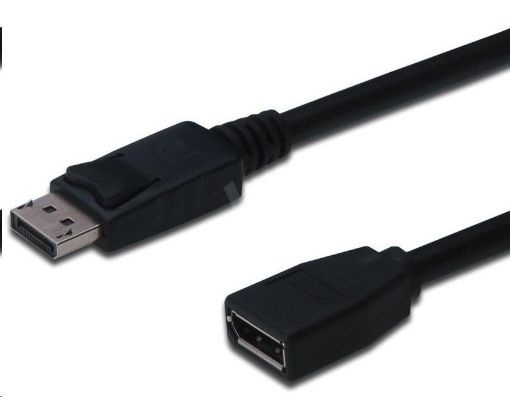 Obrázek PREMIUMCORD Kabel DisplayPort prodlužovací 3m