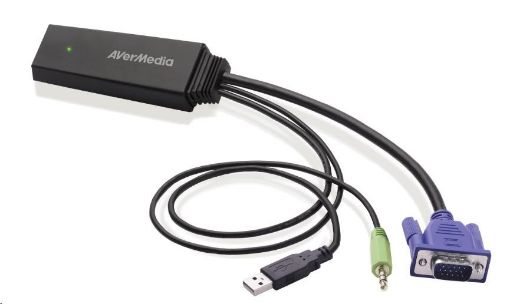 Obrázek AVERMEDIA Adaptér VGA -> HDMI ET110 (převodník, video converter)