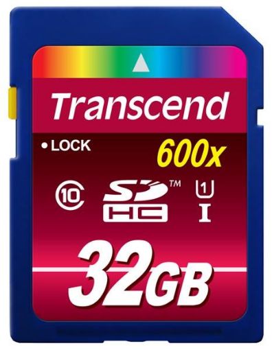 Obrázek TRANSCEND SDHC karta 32GB Ultimate, Class 10 UHS-I, 600X