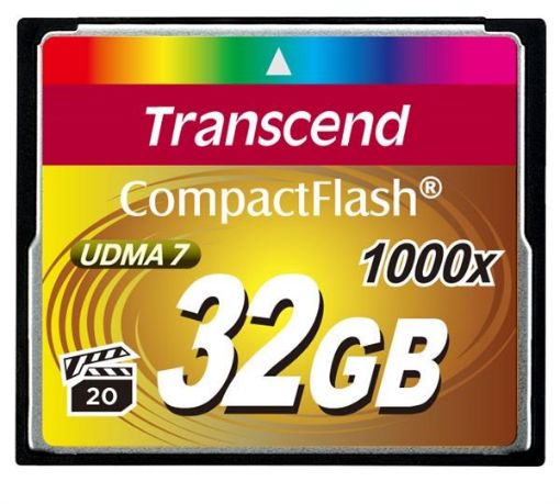 Obrázek TRANSCEND Compact Flash 32GB Ultimate (1000x)