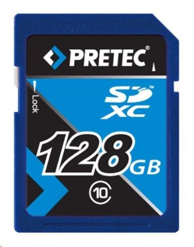 Obrázek PRETEC Secure Digital SDXC class 10 (10MB/s, 10MB/s ) - 128GB