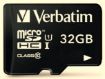 Obrázek VERBATIM MicroSDHC karta 32GB Premium, U1 + SD adaptér