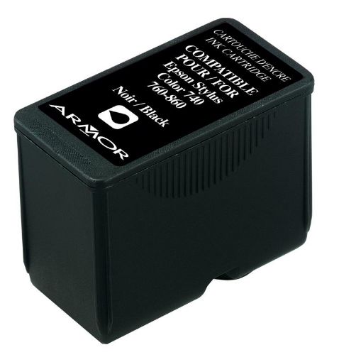 Obrázek ARMOR cartridge pro EPSON Stylus Color 740/760/860/1160/1520 Black (T051140,S020108)