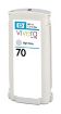 Obrázek HP 70 Light Grey DJ Ink Cart, 130 ml, C9451A