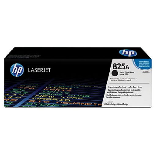 Obrázek HP 825A Black LJ Toner Cart, 19 500 str, CB390A