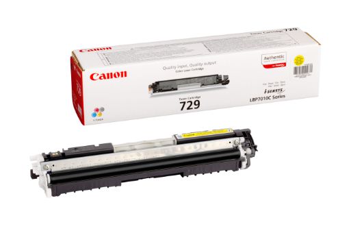 Obrázek Canon LASER TONER  CRG-729Y (CRG729Y) 1 000 stran*