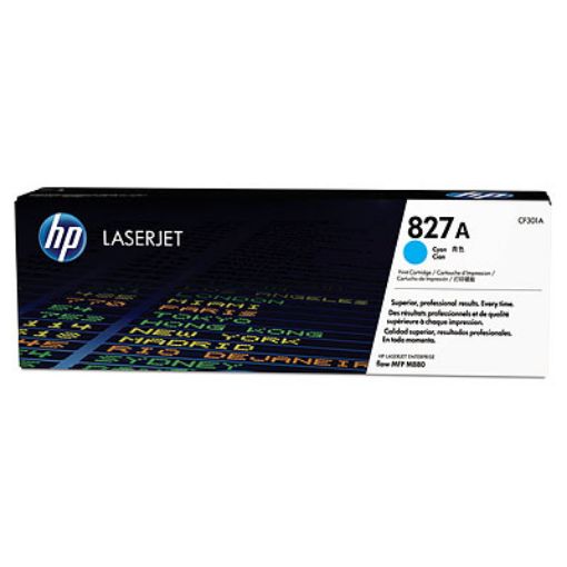 Obrázek HP 827A Cyan LJ Toner Cart, CF301A