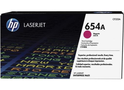 Obrázek HP 654A Magenta LJ Toner Cart, CF333A