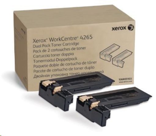 Obrázek Xerox DMO Sold Dual Pack Toner Cartridge 50K (Two 25K cartridges) pro WorkCentre 4265