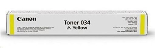 Obrázek Canon TONER  034 YELLOW 7 300 stran*