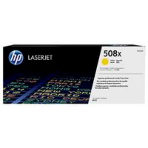 Obrázek HP 508X High Yield  Yellow LJ Toner Cartridge, CF362X