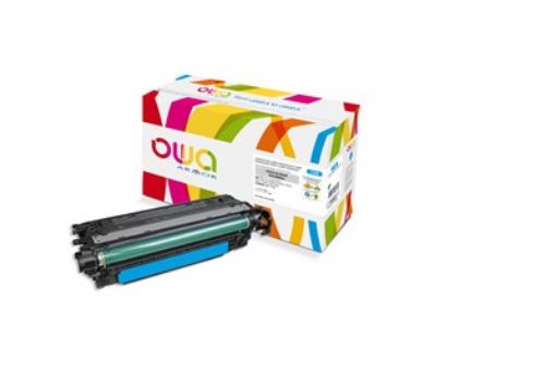 Obrázek OWA Armor toner pro HP Color Laserjet CP3525, 7000 Stran, CE251A, modrá/cyan