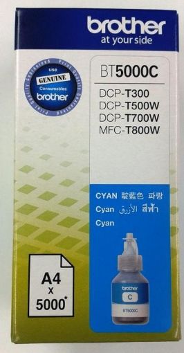 Obrázek BROTHER INK BT-5000C cyan T300, T310, T500W, T510W, T700W, T710W, T910 cca 5000
