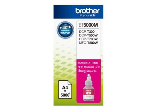 Obrázek BROTHER INK BT-5000M magenta T300, T310, T500W, T510W, T700W, T710W, T910 cca 5000