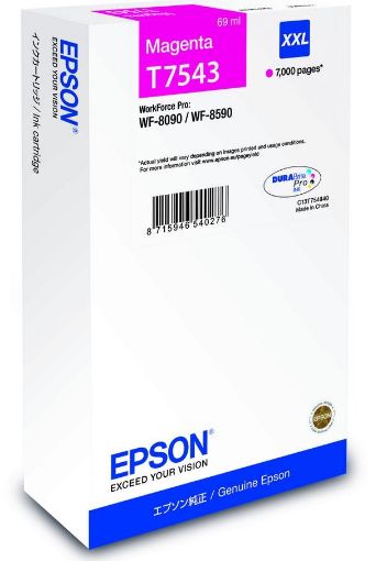 Obrázek EPSON Ink bar WF-8xxx Series Ink Cartridge XXL Magenta - 7000str. (69 ml)