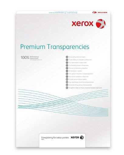 Obrázek Xerox Papír Transparentní fólie - Transparency 100m A4 - podložený papír (100 listů, A4)