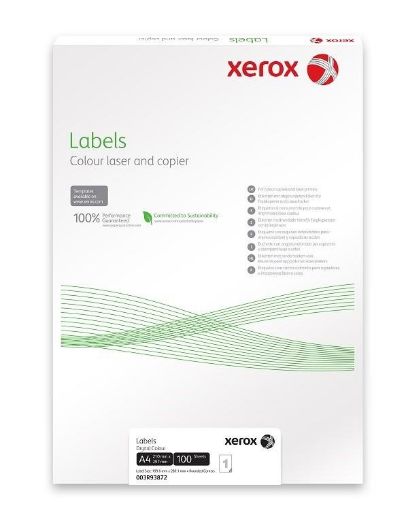 Obrázek Xerox Papír štítky - barevný digitální tisk - Colotech (250 listů, SRA3)