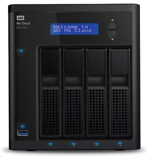 Obrázek WD My CLOUD EX 4100, 8 TB (2x4TB) 3,5", RJ45, NAS