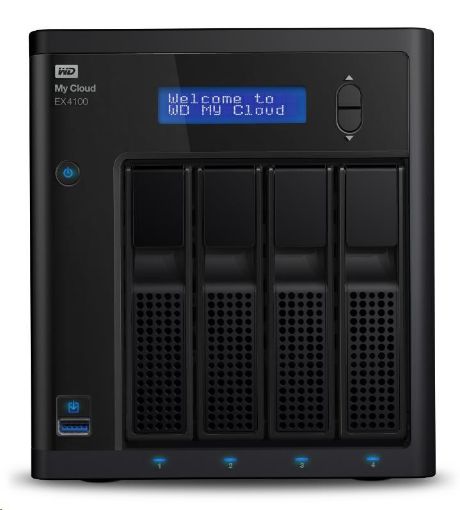 Obrázek WD My CLOUD EX 4100, 16 TB (4x4TB) 3,5", RJ45, NAS