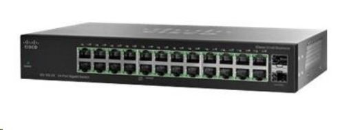 Obrázek Cisco switch SG112-24, 22x10/100/1000, 2xGE/SFP, bez managementu Repas