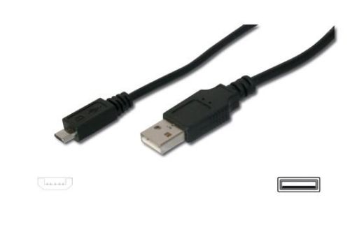 Obrázek Kabel USB 2.0 USB A(M) - microUSB B(M)