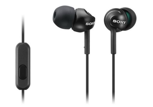 Obrázek SONY stereo sluchátka MDR-EX110AP, černá