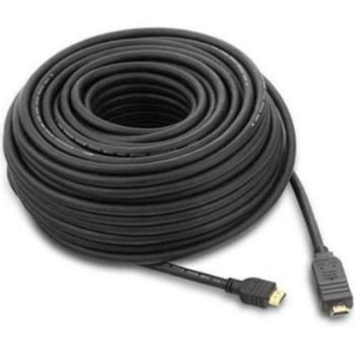 Obrázek PremiumCord HDMI High Speed s Ether.,se zesilovačem,15m,AWG26, 3xstínění, M/M, zlacené konektory