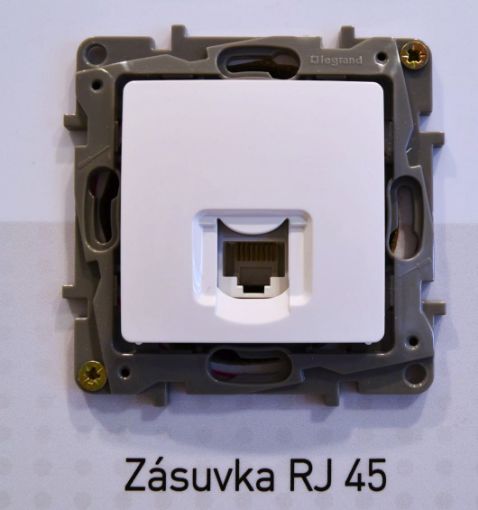 Obrázek NILOE zás. RJ45 kat.5e UTP bílá