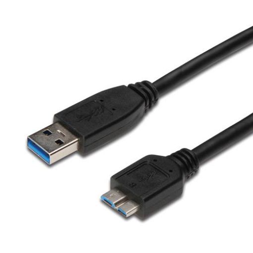 Obrázek  PremiumCord Kabel Micro USB 3.0 5Gbps USB A - Micro USB B, MM, 2m