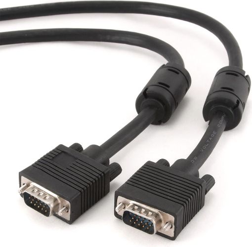 Obrázek Kabel přípojný 15M/15M VGA 30m stíněný, black