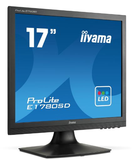 Obrázek 17" LCD iiyama Prolite E1780SD-B1 - 5ms, 250cd/m2, 1000:1 (12M:1 ACR), 5:4, VGA, DVI, repro