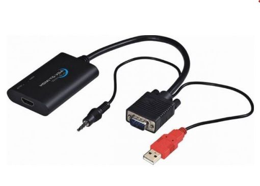 Obrázek PremiumCord konvertor HDMI - VGA