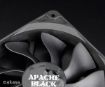 Obrázek ventilátor Akasa - 12 cm APACHE black