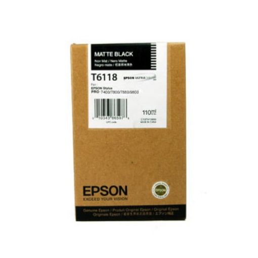 Obrázek Epson T611 110ml Matte black