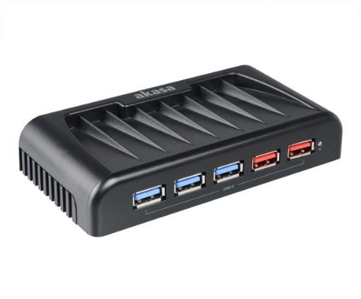 Obrázek AKASA USB hub 3.0 7x  Connect 7 EX