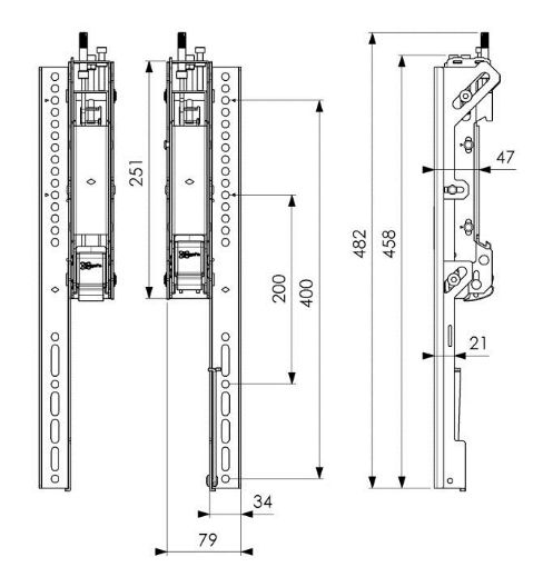 Obrázek Vogel's 3D ramena Connect-it PFS 3504