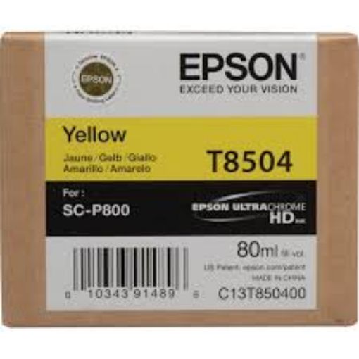 Obrázek Epson Singlepack Photo Yellow T850400 UltraChrome HD ink 80ml