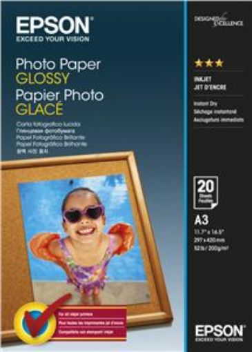 Obrázek EPSON Photo Paper Glossy A3 20 listů