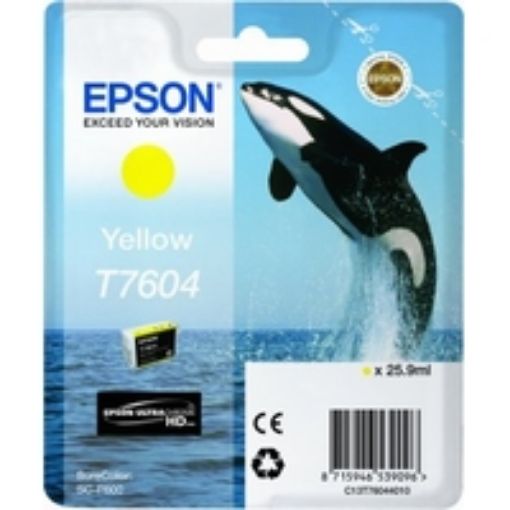 Obrázek Epson T7604 Ink Cartridge Yellow