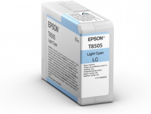 Obrázek Epson Singlepack Photo Light Cyan T850500 UltraChrome HD ink 80ml