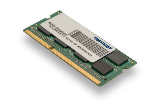 Obrázek Patriot 4GB SO-DIMM  DDR3-1333MHz  1,35V DR