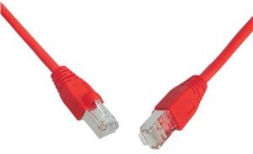 Obrázek Patchkabel S/FTP,Cat6,2xRJ45, 7m červený